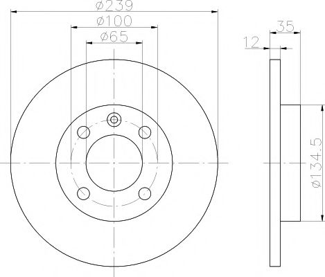 HELLA PAGID 8DD 355 100-121