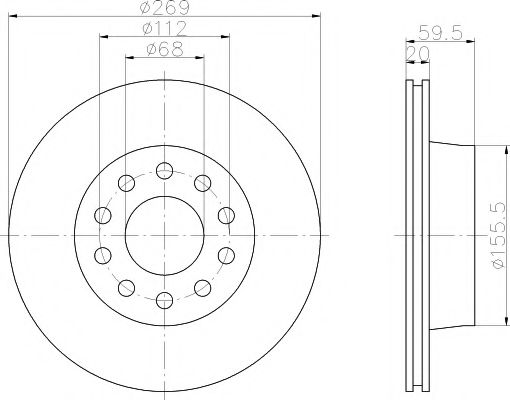 HELLA PAGID 8DD 355 103-851