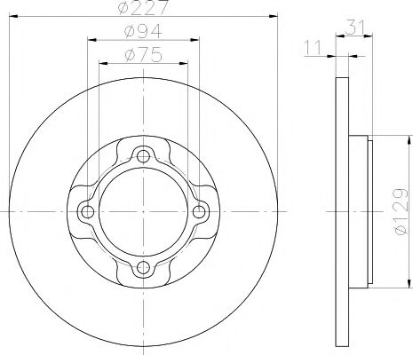 HELLA PAGID 8DD 355 100-771