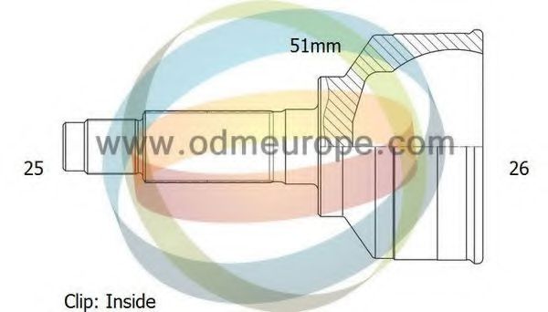 ODM-MULTIPARTS 12-351968