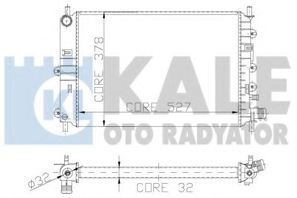 KALE OTO RADYATÖR 103500