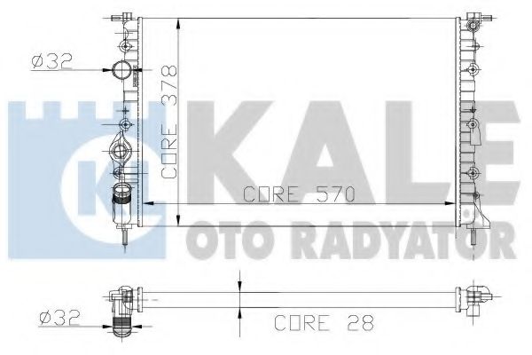 KALE OTO RADYATÖR 109500