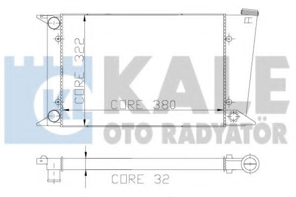 KALE OTO RADYATÖR 117800