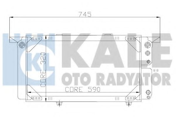 KALE OTO RADYATÖR 163300