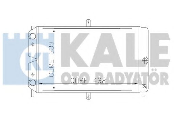 KALE OTO RADYATÖR 166200