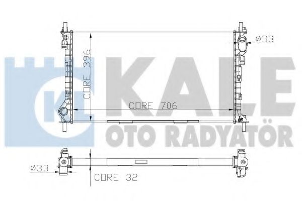 KALE OTO RADYATÖR 174799