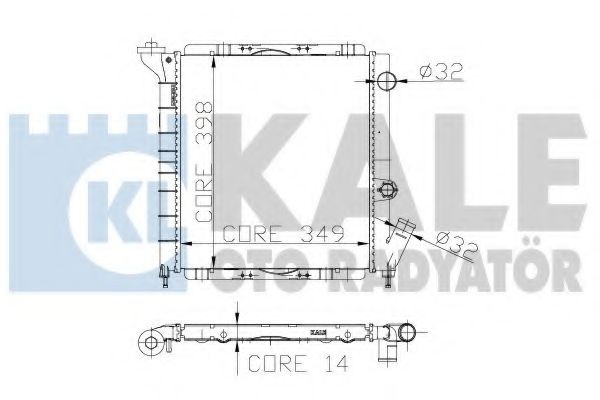 KALE OTO RADYATÖR 208200