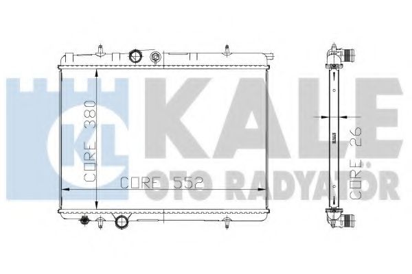 KALE OTO RADYATÖR 216499