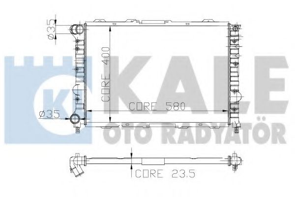 KALE OTO RADYATÖR 230800