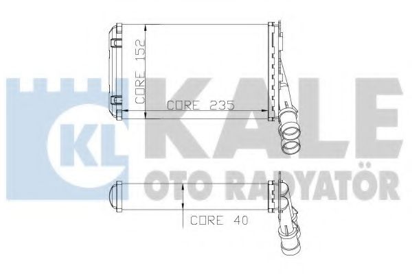 KALE OTO RADYATÖR 319100