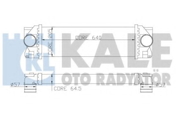 KALE OTO RADYATÖR 342800