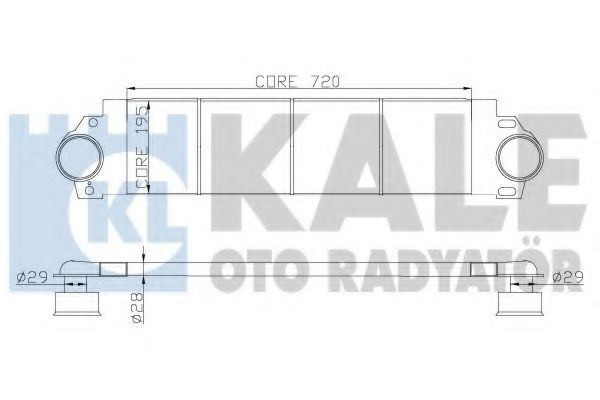 KALE OTO RADYATÖR 343100