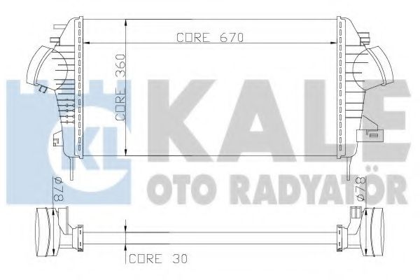 KALE OTO RADYATÖR 345700