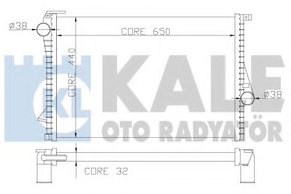 KALE OTO RADYATÖR 348600