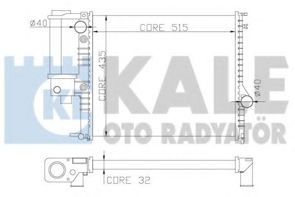 KALE OTO RADYATÖR 348900