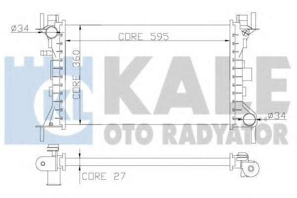 KALE OTO RADYATÖR 349700