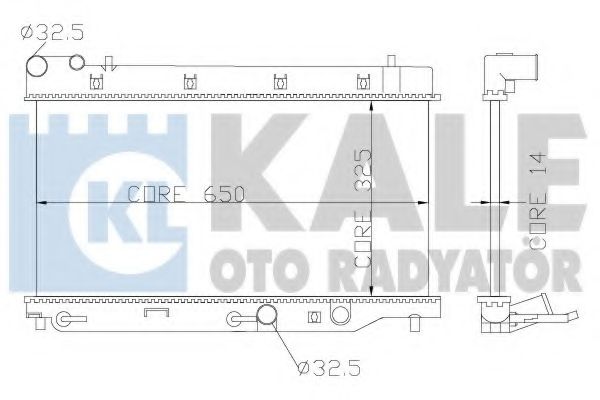 KALE OTO RADYATÖR 349800