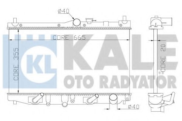 KALE OTO RADYATÖR 349900