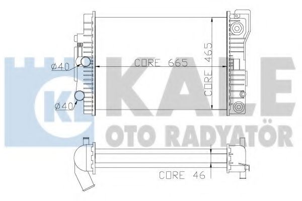 KALE OTO RADYATÖR 351500