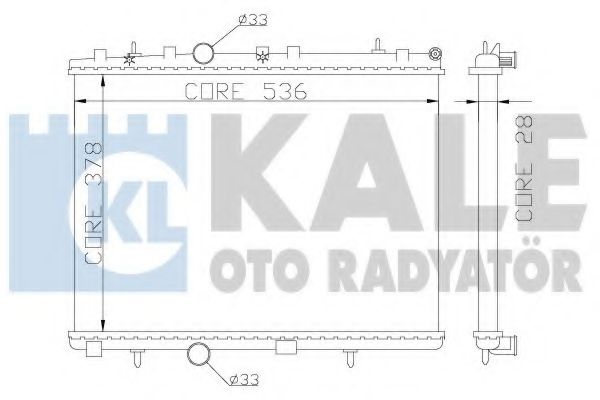 KALE OTO RADYATÖR 352500