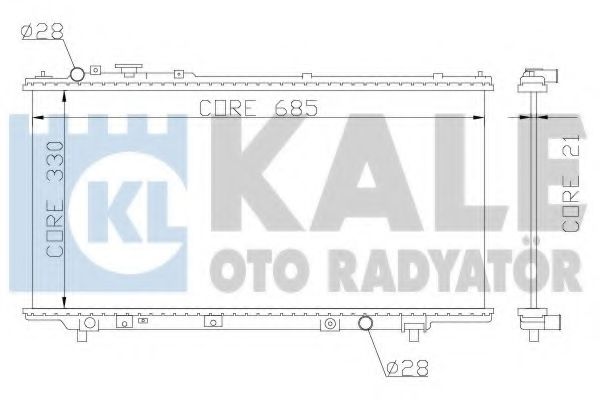 KALE OTO RADYATÖR 359700