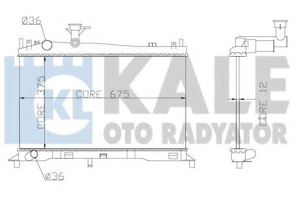 KALE OTO RADYATÖR 360100