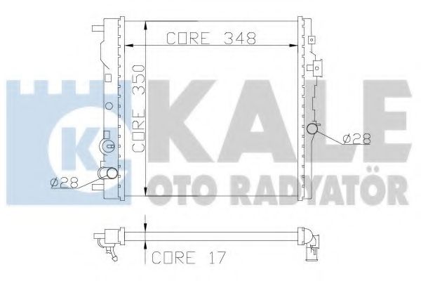 KALE OTO RADYATÖR 383800