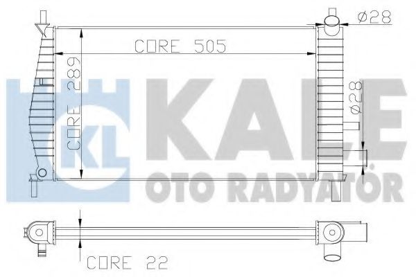 KALE OTO RADYATÖR 341920