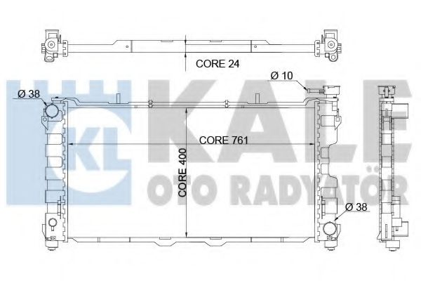 KALE OTO RADYATÖR 349400