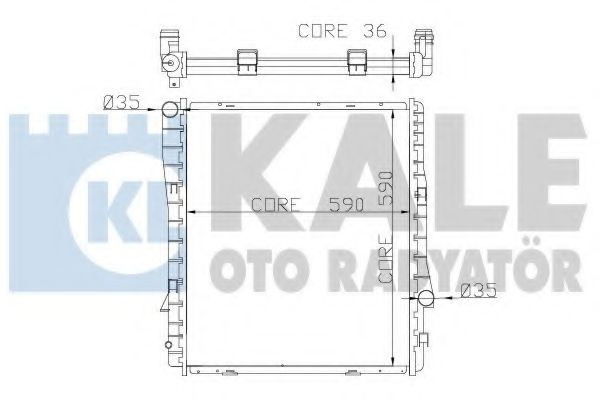 KALE OTO RADYATÖR 354200