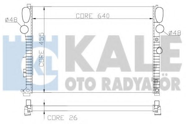 KALE OTO RADYATÖR 360800