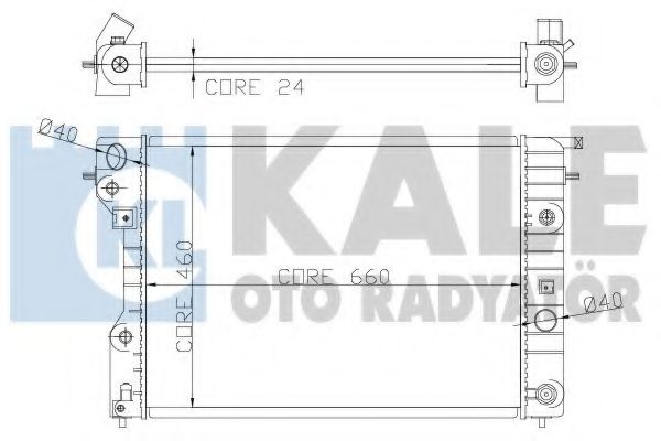 KALE OTO RADYATÖR 363900