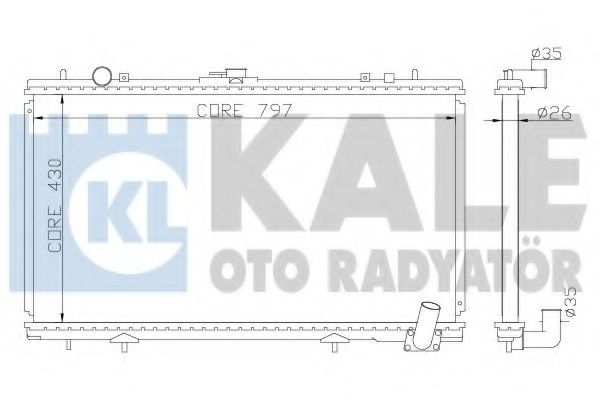 KALE OTO RADYATÖR 365300