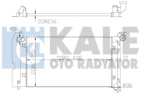 KALE OTO RADYATÖR 366800