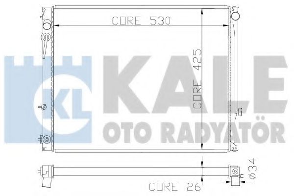 KALE OTO RADYATÖR 368500