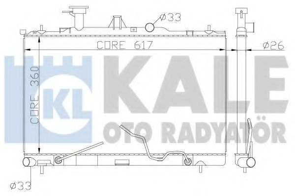 KALE OTO RADYATÖR 369700