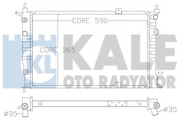 KALE OTO RADYATÖR 370900