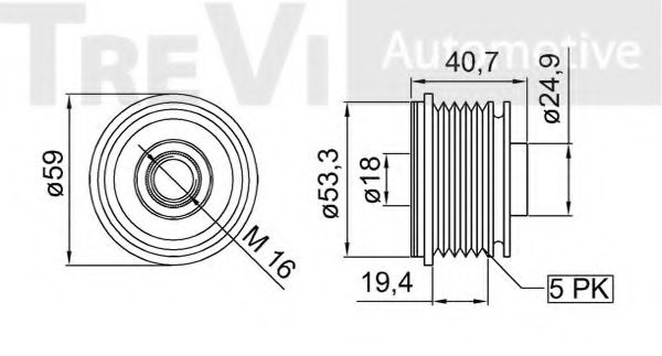 TREVI AUTOMOTIVE AP1118