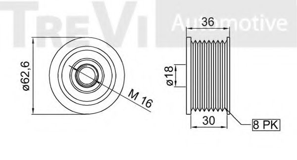 TREVI AUTOMOTIVE AP1124