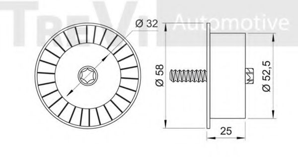 TREVI AUTOMOTIVE TD1528