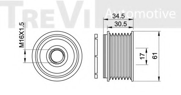 TREVI AUTOMOTIVE AP1076