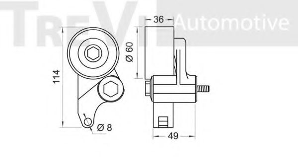 TREVI AUTOMOTIVE TD1507