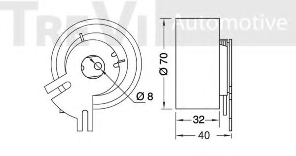 TREVI AUTOMOTIVE TD1548