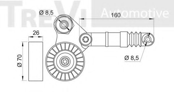 TREVI AUTOMOTIVE TA1768