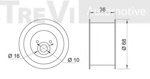 TREVI AUTOMOTIVE TD1316