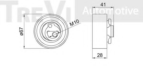 TREVI AUTOMOTIVE TD1753