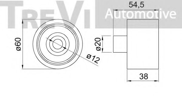 TREVI AUTOMOTIVE TD1765