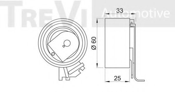 TREVI AUTOMOTIVE TD1561