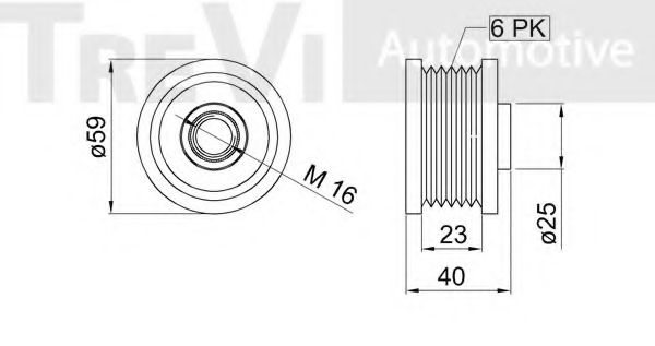 TREVI AUTOMOTIVE AP1195