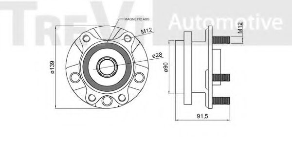 TREVI AUTOMOTIVE WB1007